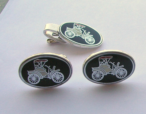 Vintage antique car silver - vintage,
