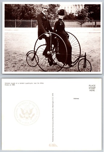 Victorian couple tandem - victorian,