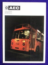 BRITISH LEYLAND AEC SWIFT PASSENGER CHASSIS BUS COACH BROCHURE 1968