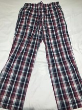 Brooks Brothers Black Red Check Pyjama Bottoms BRAND NEW RRP £89 100%Cotton S-XL