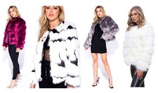Women's Faux Fur Jacket Formal