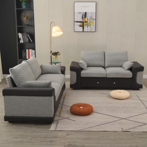 Upholstered fabric seater - fabric, 3