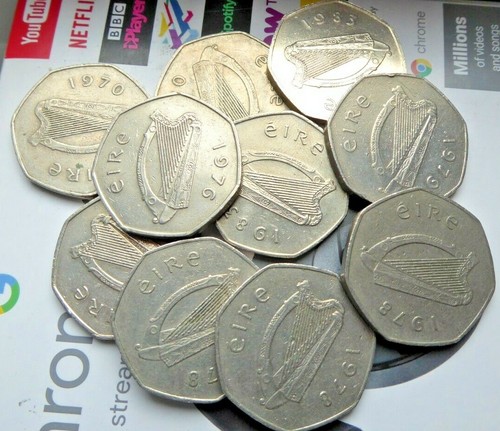 50p ireland eire - ireland, fifty