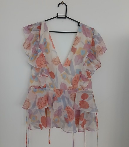 Ted baker floral - frill, peplum