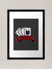 Rhea Brutality Cards Framed