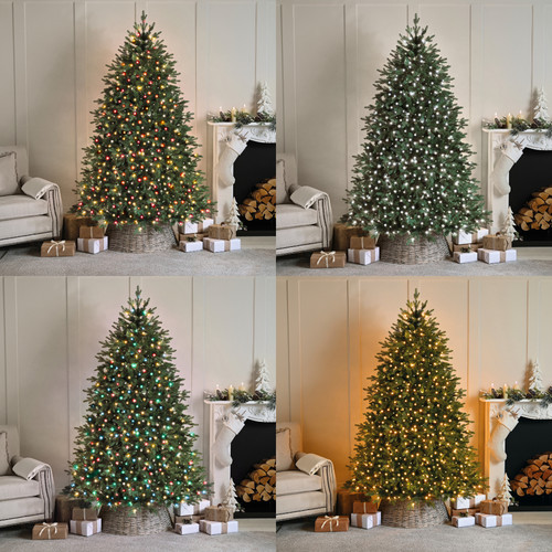 Festive christmas tree lights - festive,