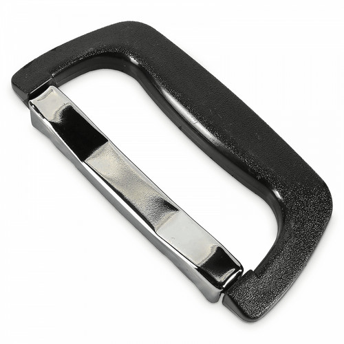 Black handle suitcase - black,