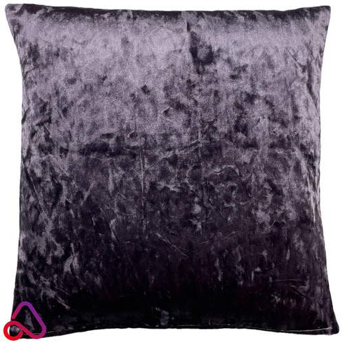 Bling crushed velvet cushion - crushed,