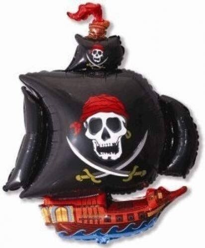 Pirate foil balloons job - x,