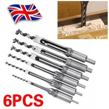 6Pcs Square Hole Saw Auger