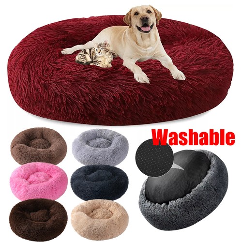 Washable dog bed donut - donut, soft