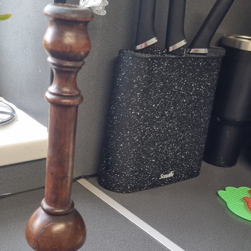 Turned wooden treen - turned,
