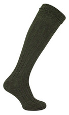 Mens Warm Merino Wool Long Knee High Traditional Kilt Socks