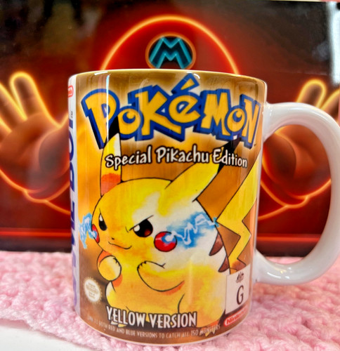 Pikachu mug 11oz pokémon - pikachu,