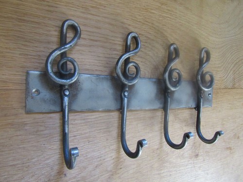 Hand forged wrought iron - forged,