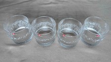 Set of 4 x Vintage Tapio Wirkkala Littala Niva glasses, Finland, in original box