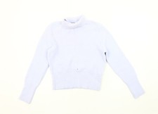 Zara Women's Purple Roll Neck