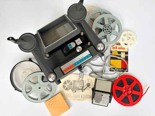 Vintage sears 8mm film - vintage, editor