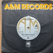 TONY CAMILLO’S BAZUKA  - THEME FROM POLICE WOMAN -  1976  A&M