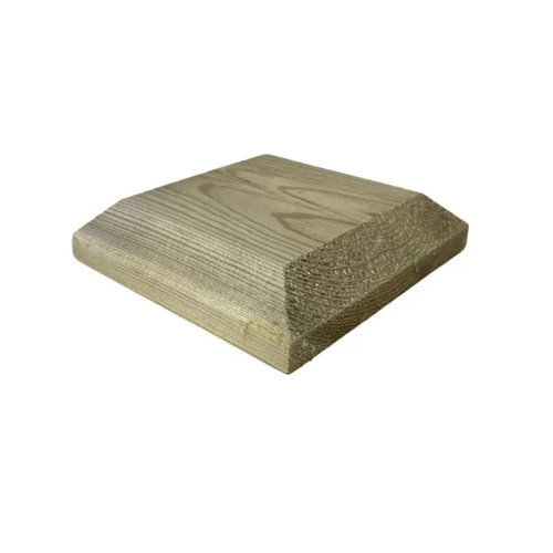 Wooden fence post caps for - post,