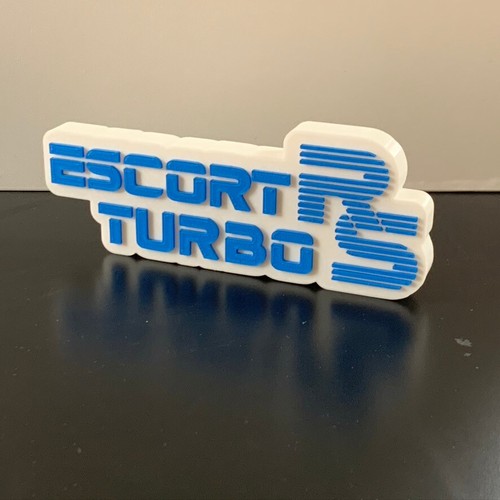 Ford escort turbo - ford, badge