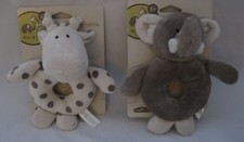 ELLI & RAFF PLUSH RING RATTLE