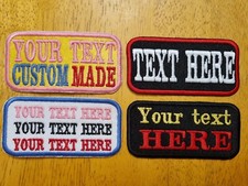 PERSONALISED Embroidered Name