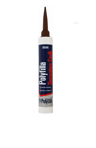 Polycell trade caulk brown - trade,