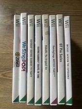 Bundle Of Wii Games Job Lot 8x