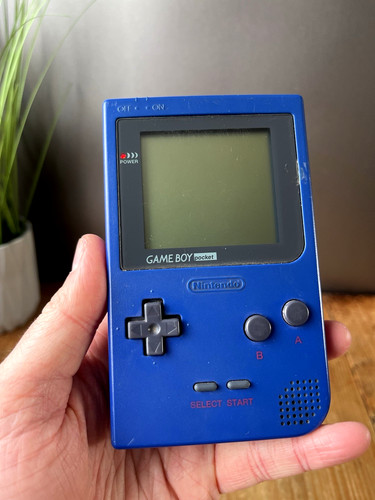 Nintendo gameboy pocket blue - nintendo,