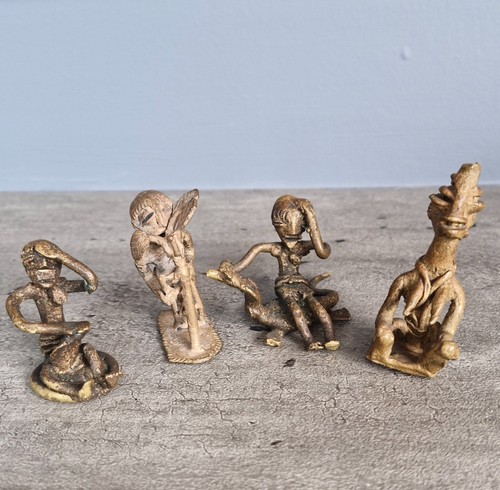 Vintage brass bronze - vintage, african