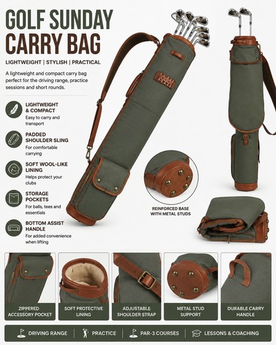 Golf sunday carry bag - carry,