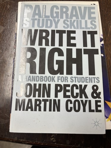 Write right john peck - right,