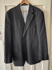 Business Suit: Black With Blue