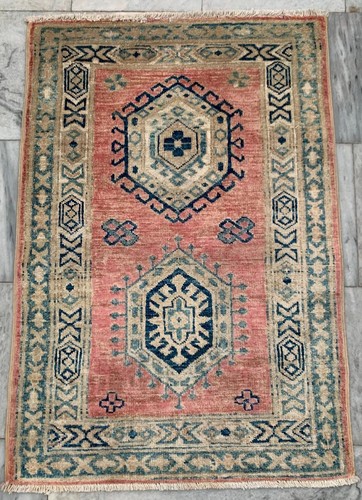 2x3 hand knotted afghan - 2x3,