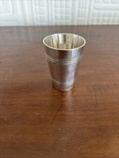 Art Deco Silver Plated Drink Measuring Cup