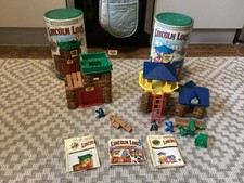 Two Vintage Lincoln Logs Sets