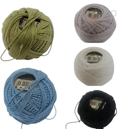 Dmc cotton perle thread bundle - cotton,