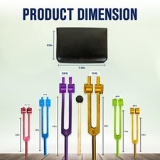 Chakra Tuning Fork Set for