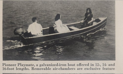 1954 magazine photo - photo, pioneer