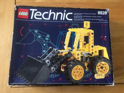 Lego technic 8828 - front, end