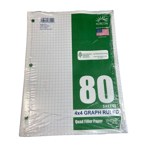 Norcom sheets graph ruled - norcom, 80