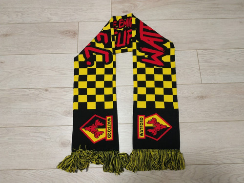 Watford football scarf cup - football, fa