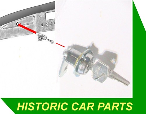 Glove compartment lock - compartment, mgb