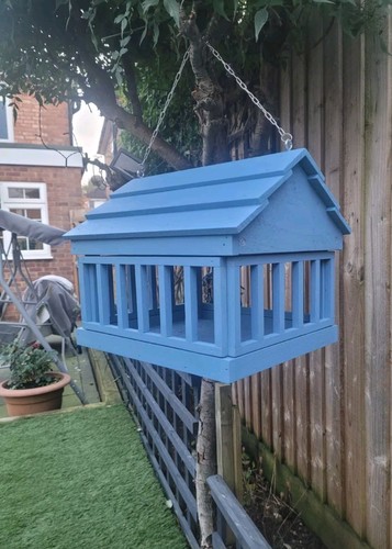 Wooden bird table - wooden,
