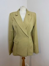 Musera BNWT Mustard Asymmetric One Button Blazer - Small Smart Office Wear