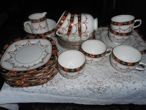 Vintage gladstone china imari - vintage,