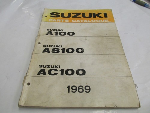 Suzuki parts catalogue 1969