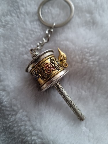 Tibetan buddhist prayer wheel - tibetan,