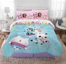 Gabbys Doll House Double Bedding Set 5 Piece